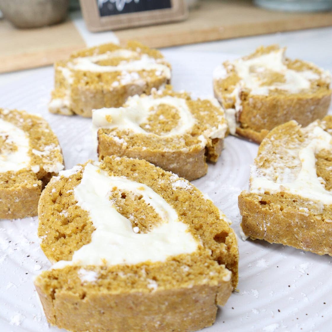 Pumpkin Cream Cheese Rolls