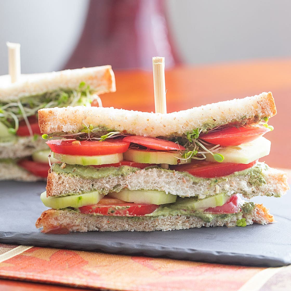 The BEST Damn Tomato Sandwich!