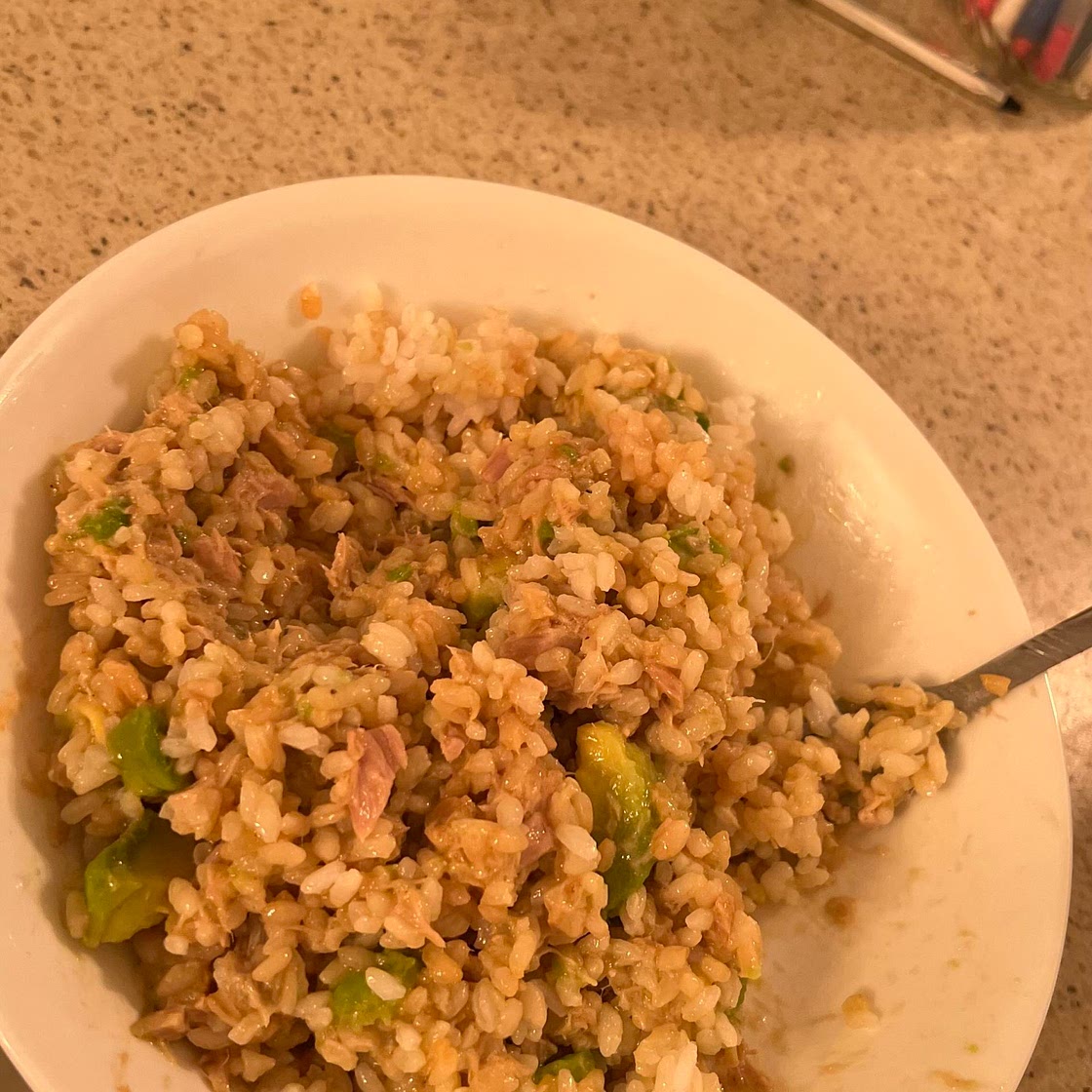 Faith’s tuna bowl 