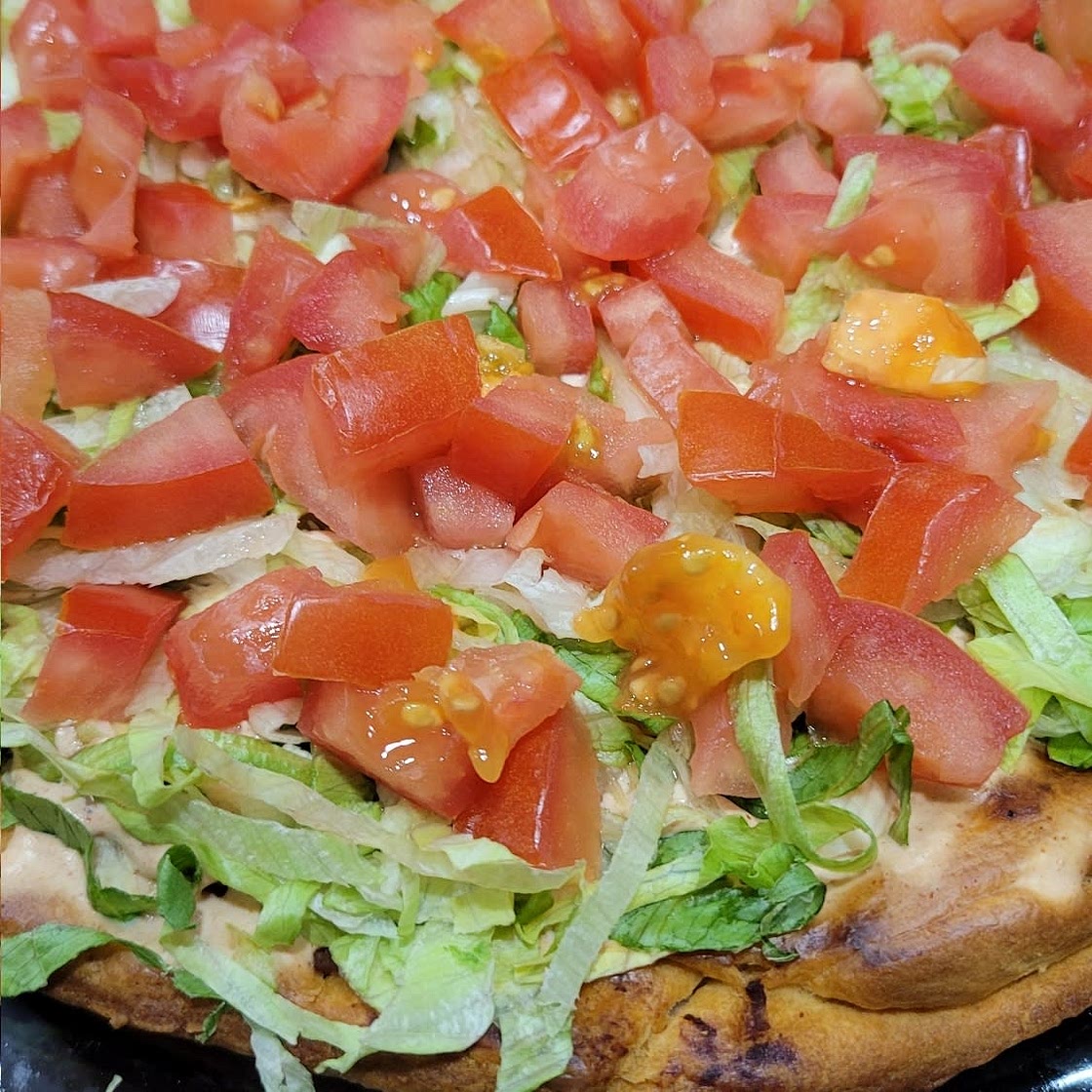 TACO PIE - an easy recipe for dinner! The secret sauce makes it over the top!