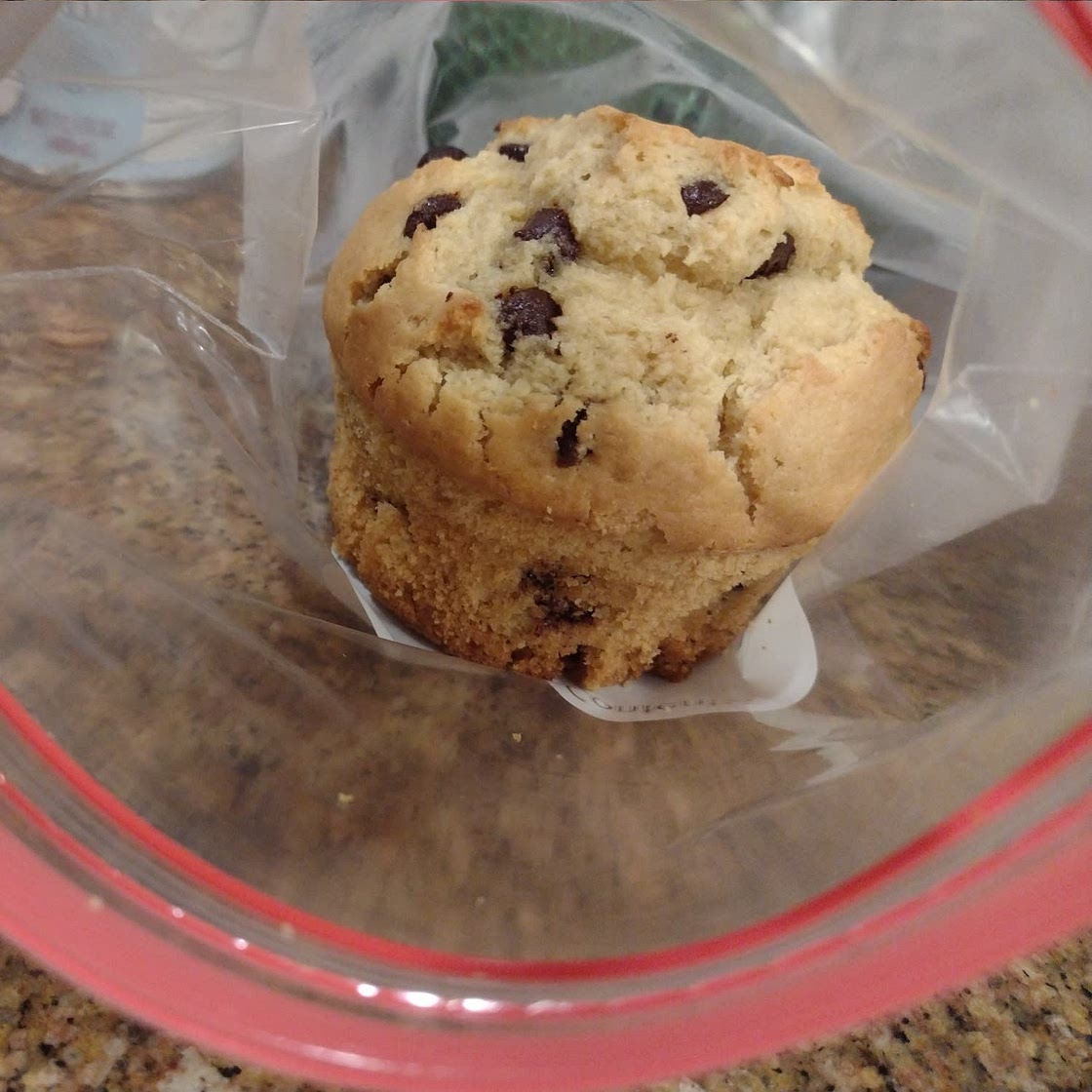 Chocolate Chip Muffin For One