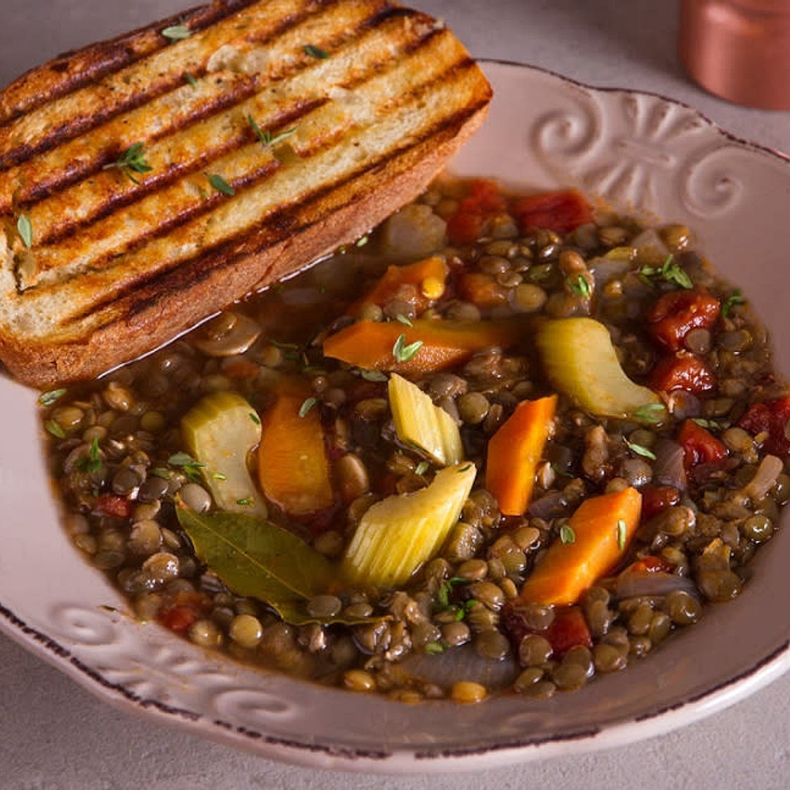 Greek lentil soup