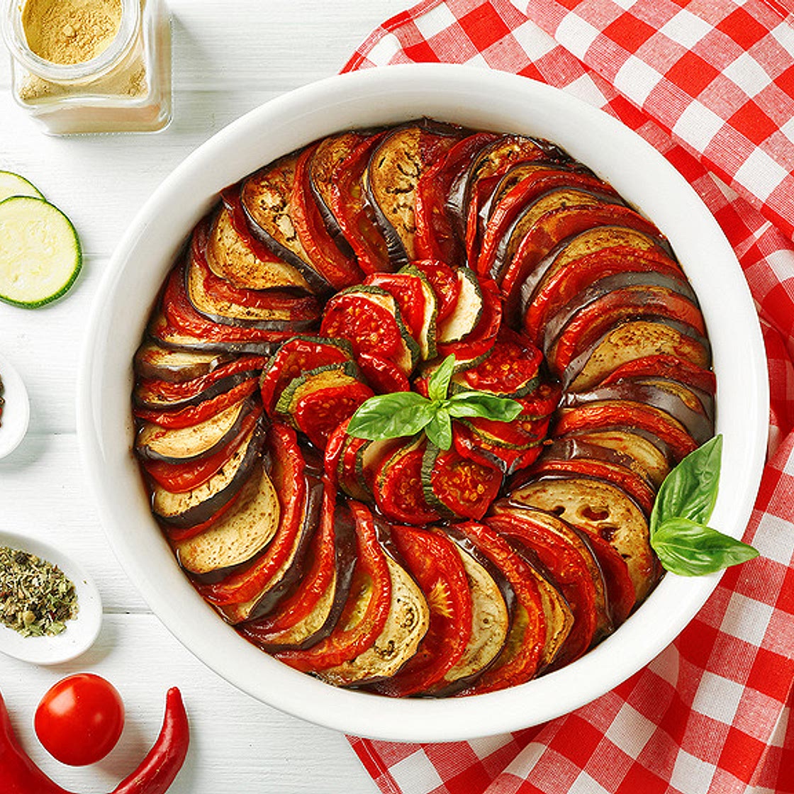 Tian de légumes à la provençale