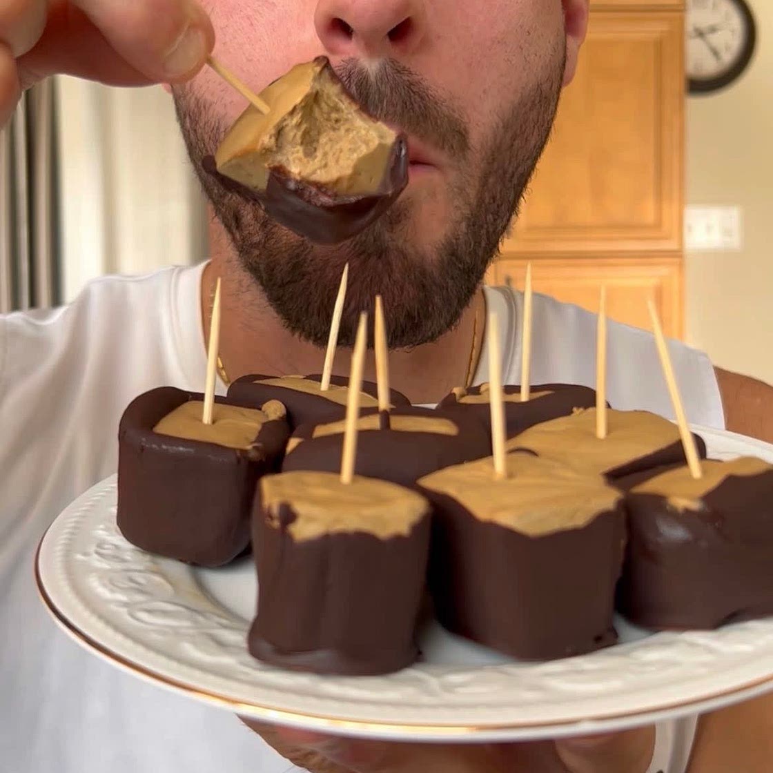 Chocolate Coffee Cream Bites