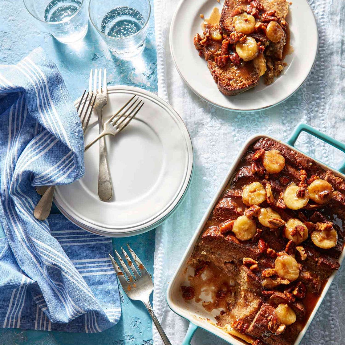 Banana Bread French Toast Casserole Recipe