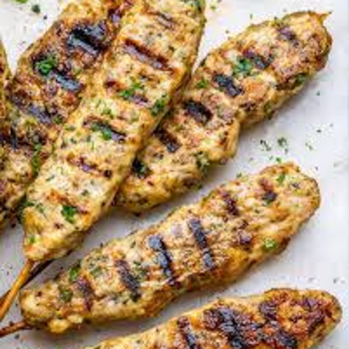 Grilled Chicken Kafta & Hummus