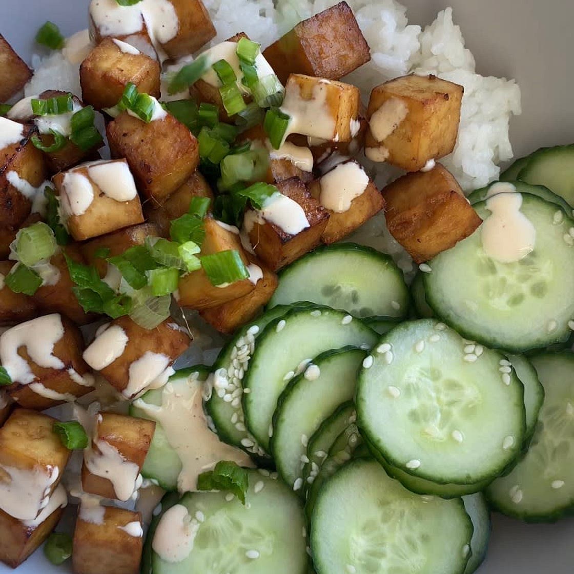Teriyaki Marinated Tofu
