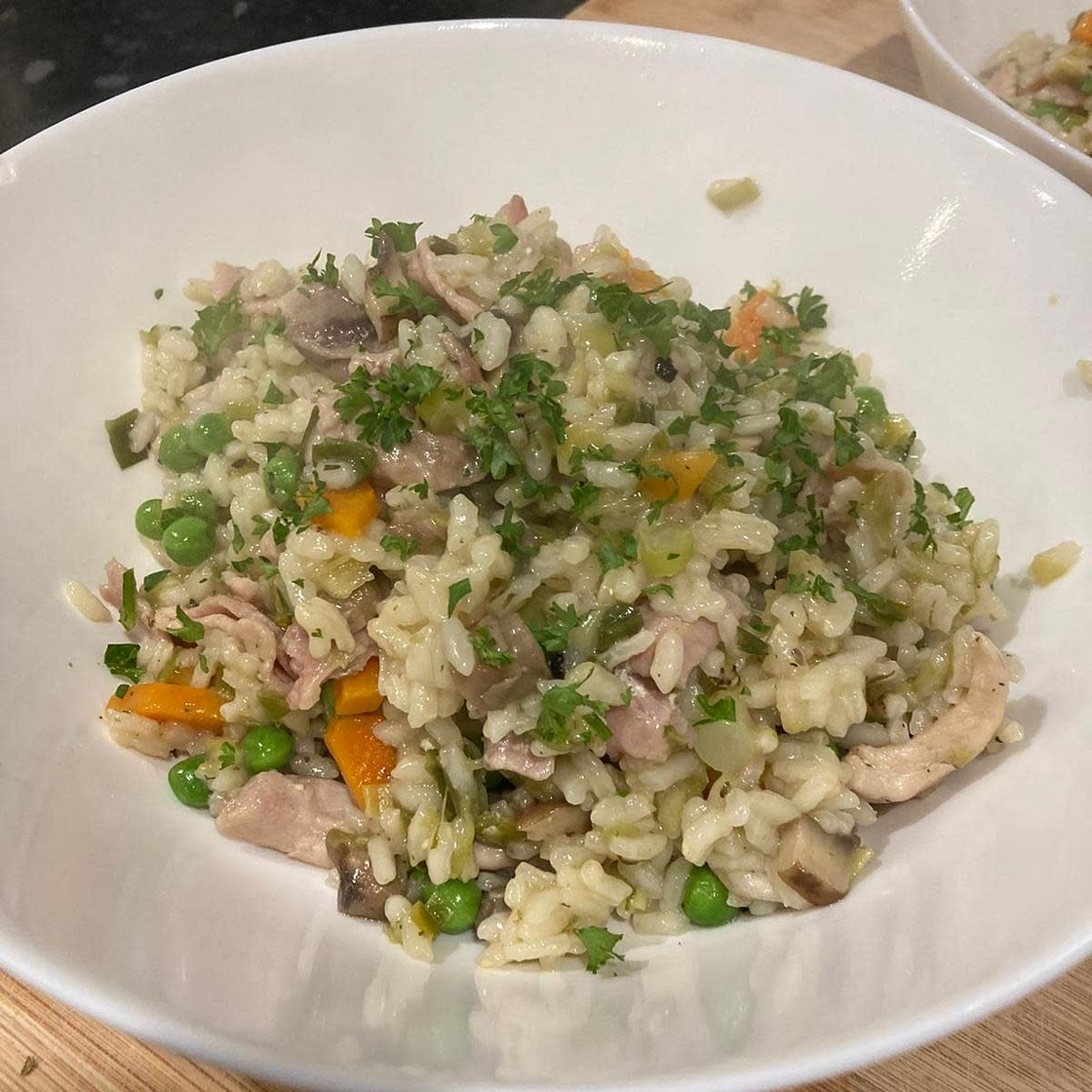 Chicken and Leek Risotto
