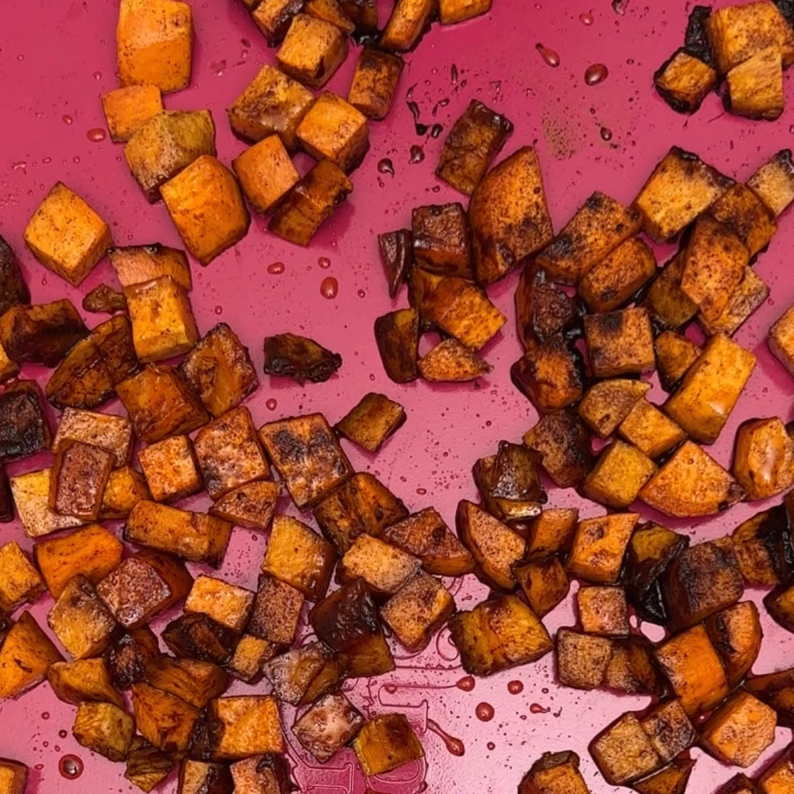 Maple Cinnamon Sweet Potatoes