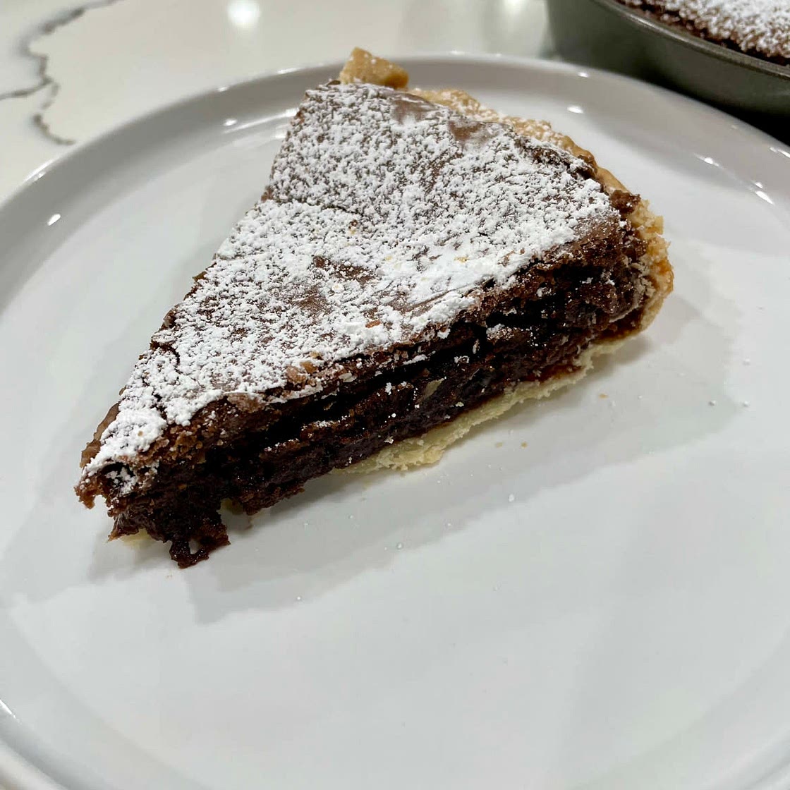 Brownie pie