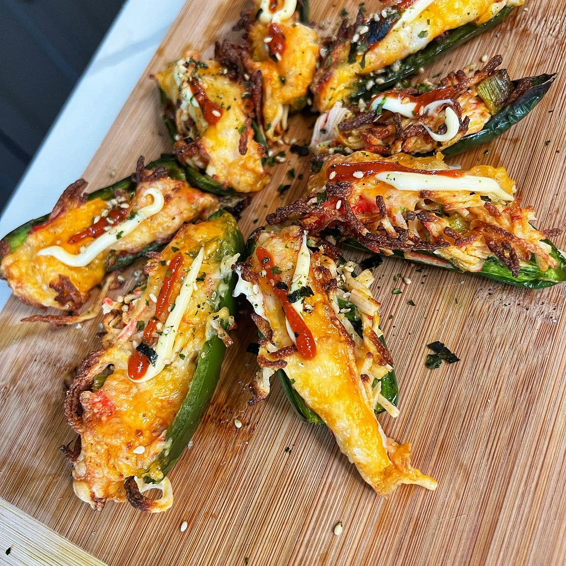 Crab Rangoon Jalapeno Poppers — Angiela Eats - Quick, Easy, & Delicious Recipes