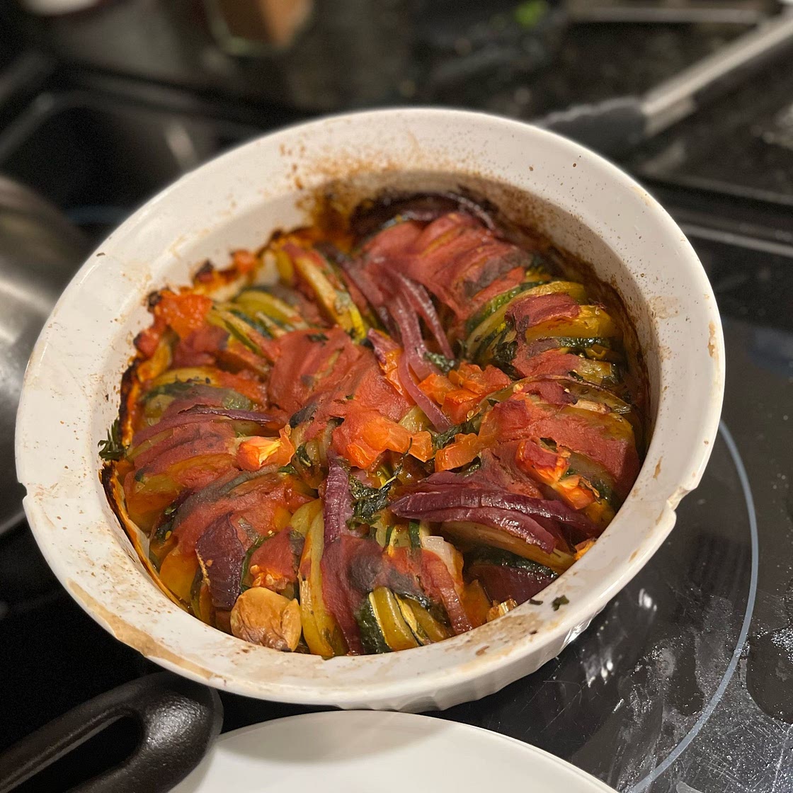 Briam: Traditional Greek Roasted Vegetables