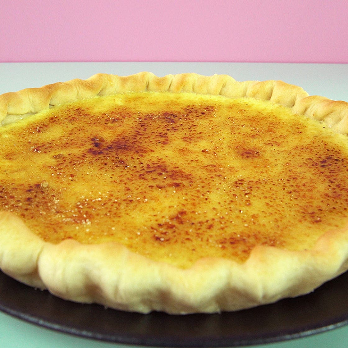 Tarte à la crème brûlée par FAST[OCHE]®