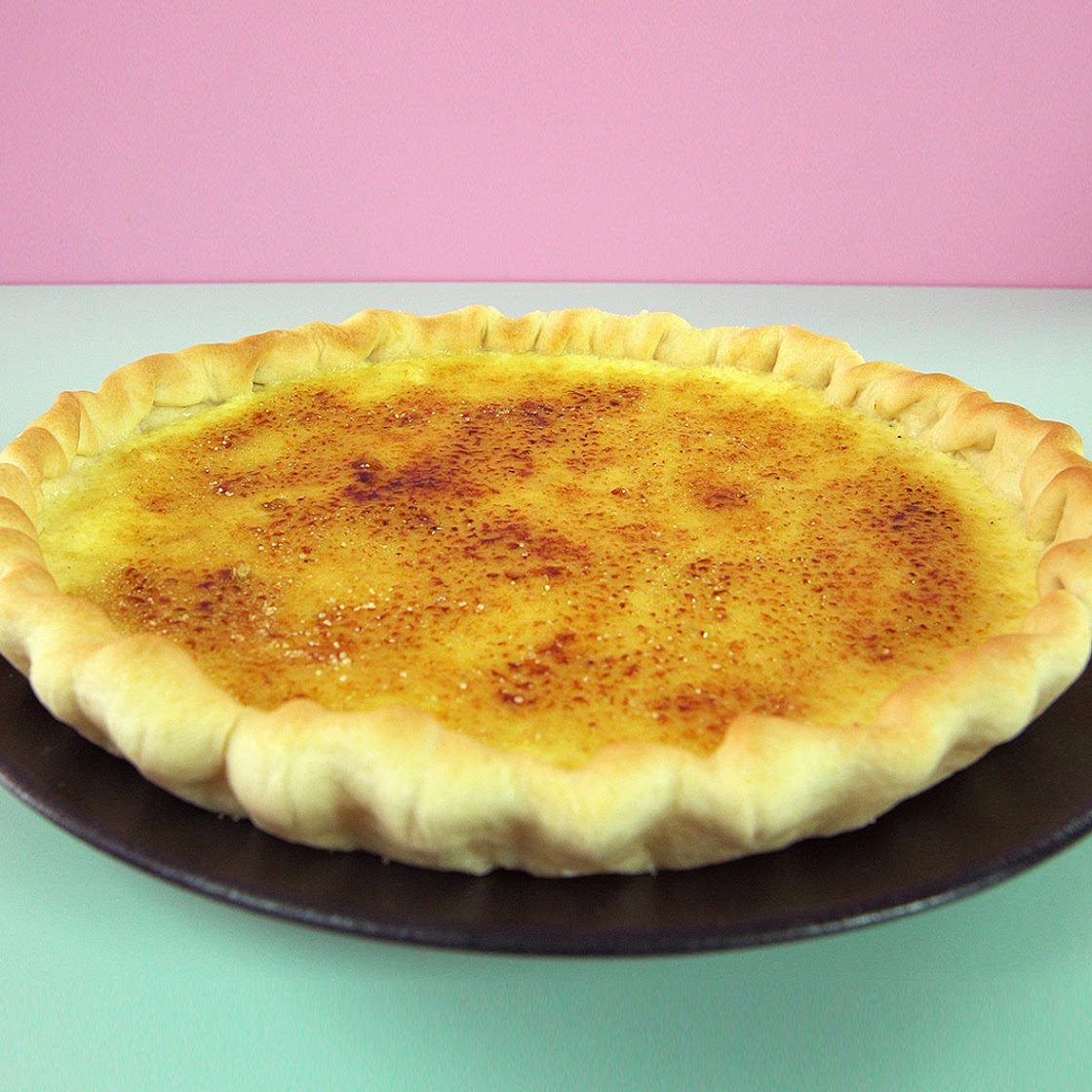 Tarte à la crème brûlée par FAST[OCHE]®