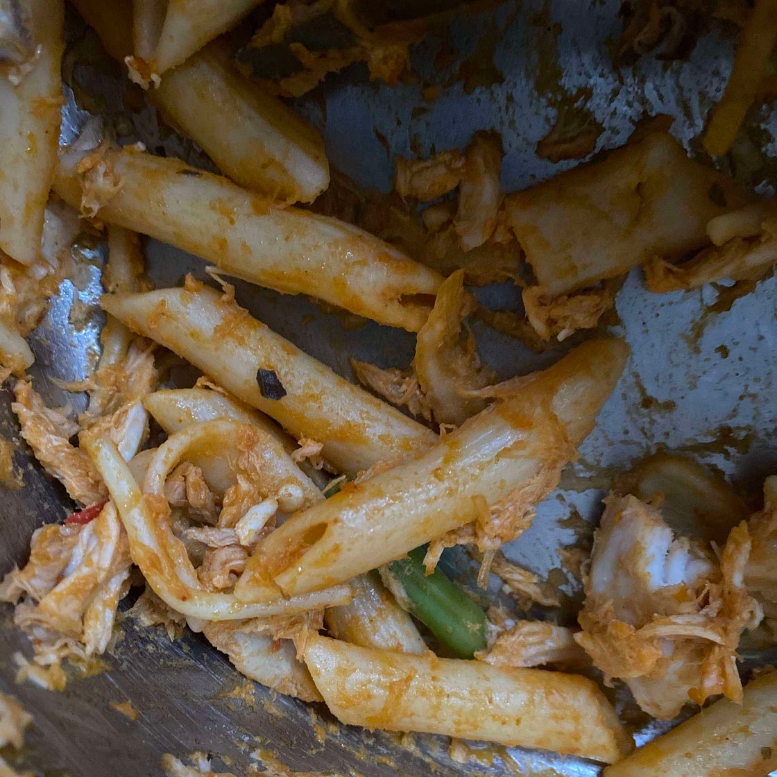 Tomato and mascarpone pasta