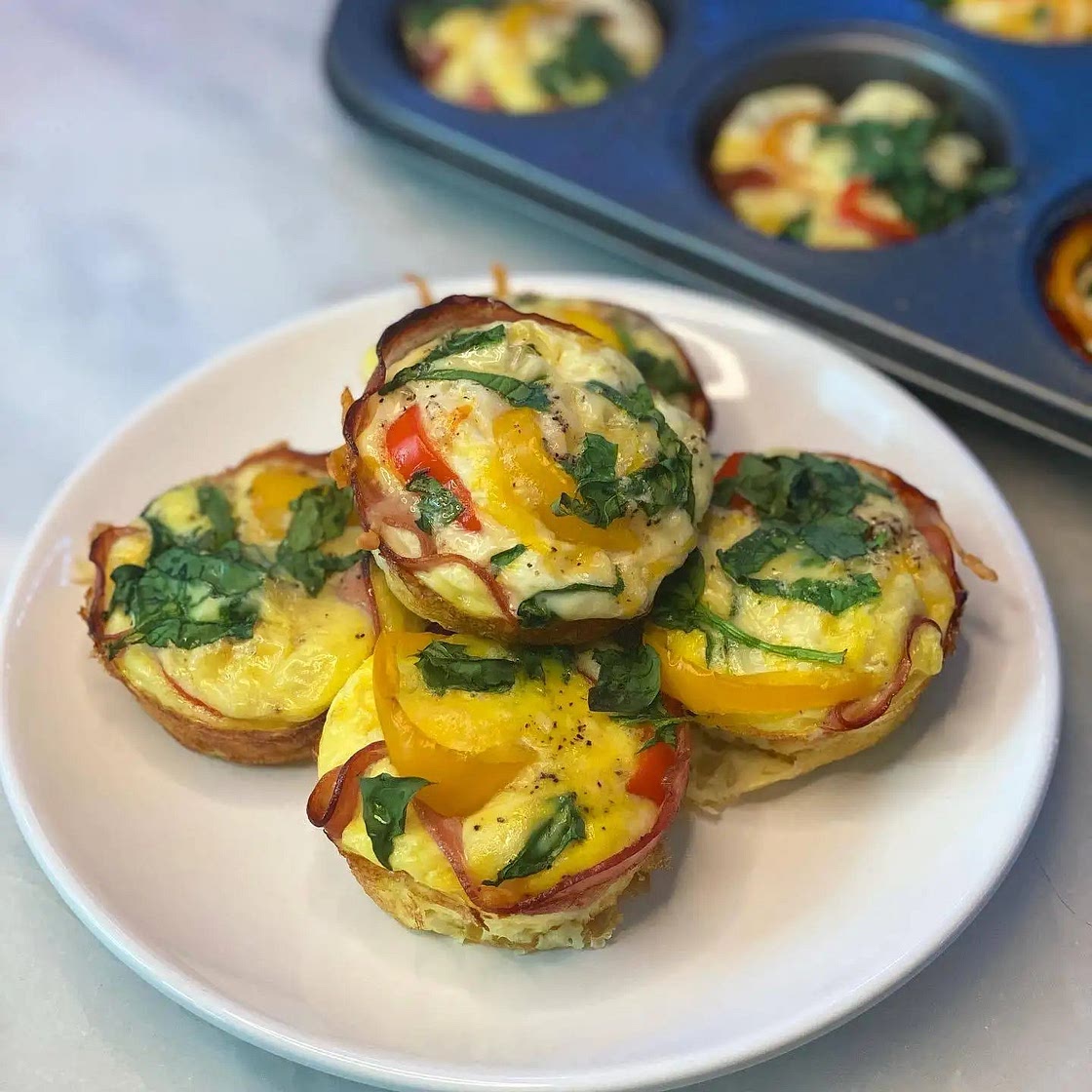55 Calorie Grab & Go Egg Bites