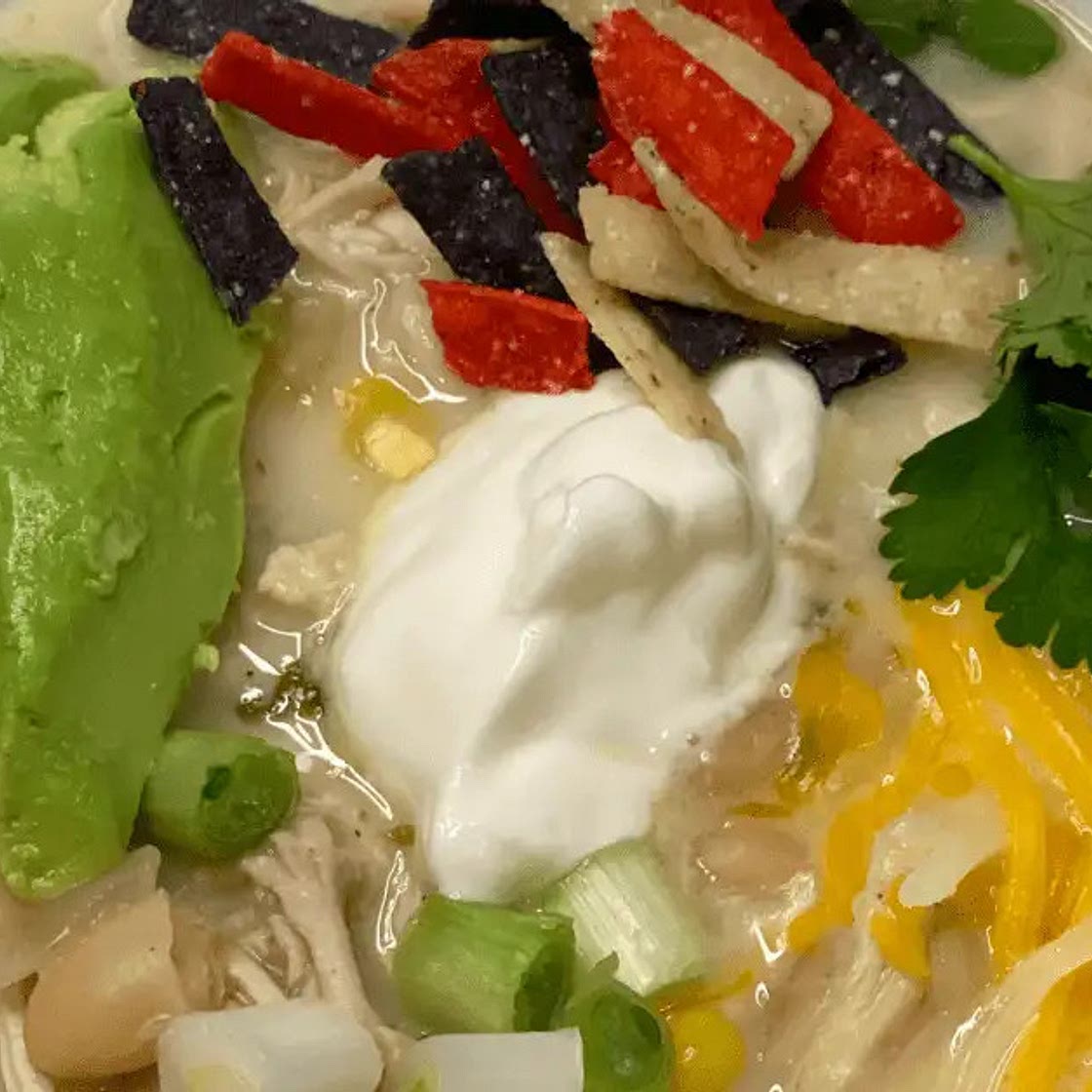 Instant Pot White Chicken Chili