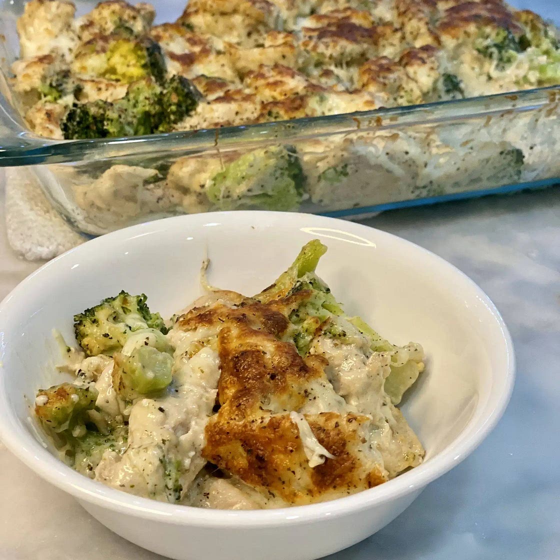 Keto Chicken Alfredo