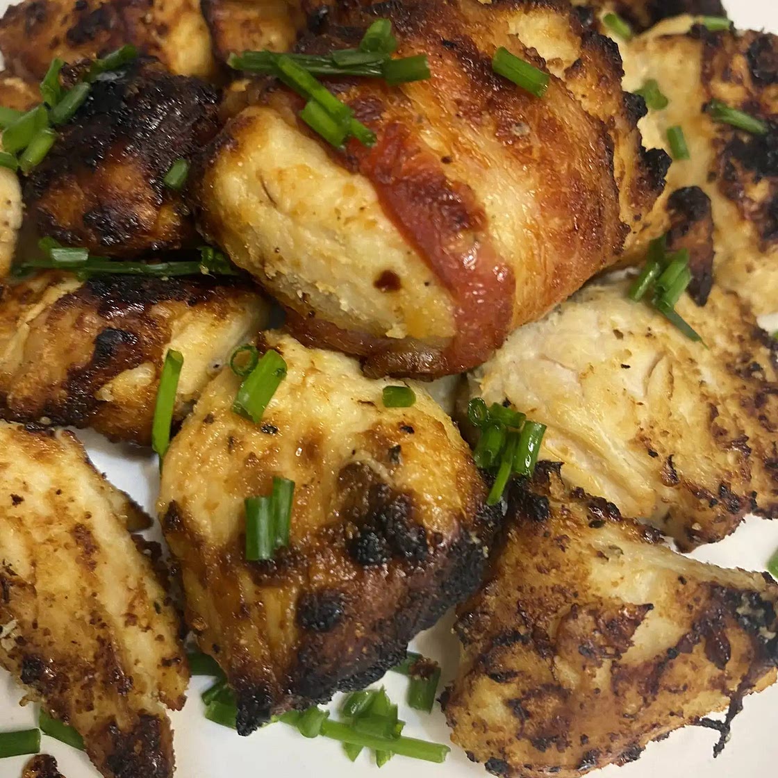 Air Fryer Low Carb Lemon Chicken Bites