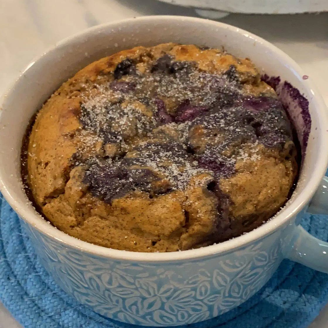 Blueberry Jam Protein Baked Oats