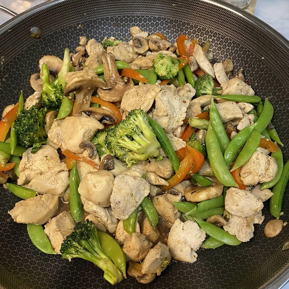 Healthy Chicken & Veggie Stir Fry