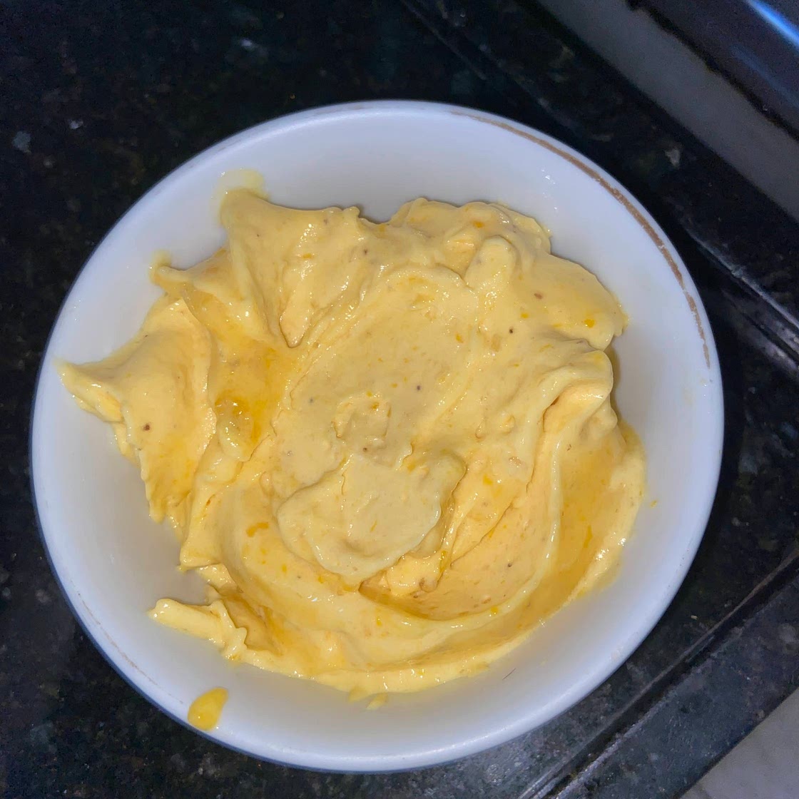 Sorbet de banana com manga