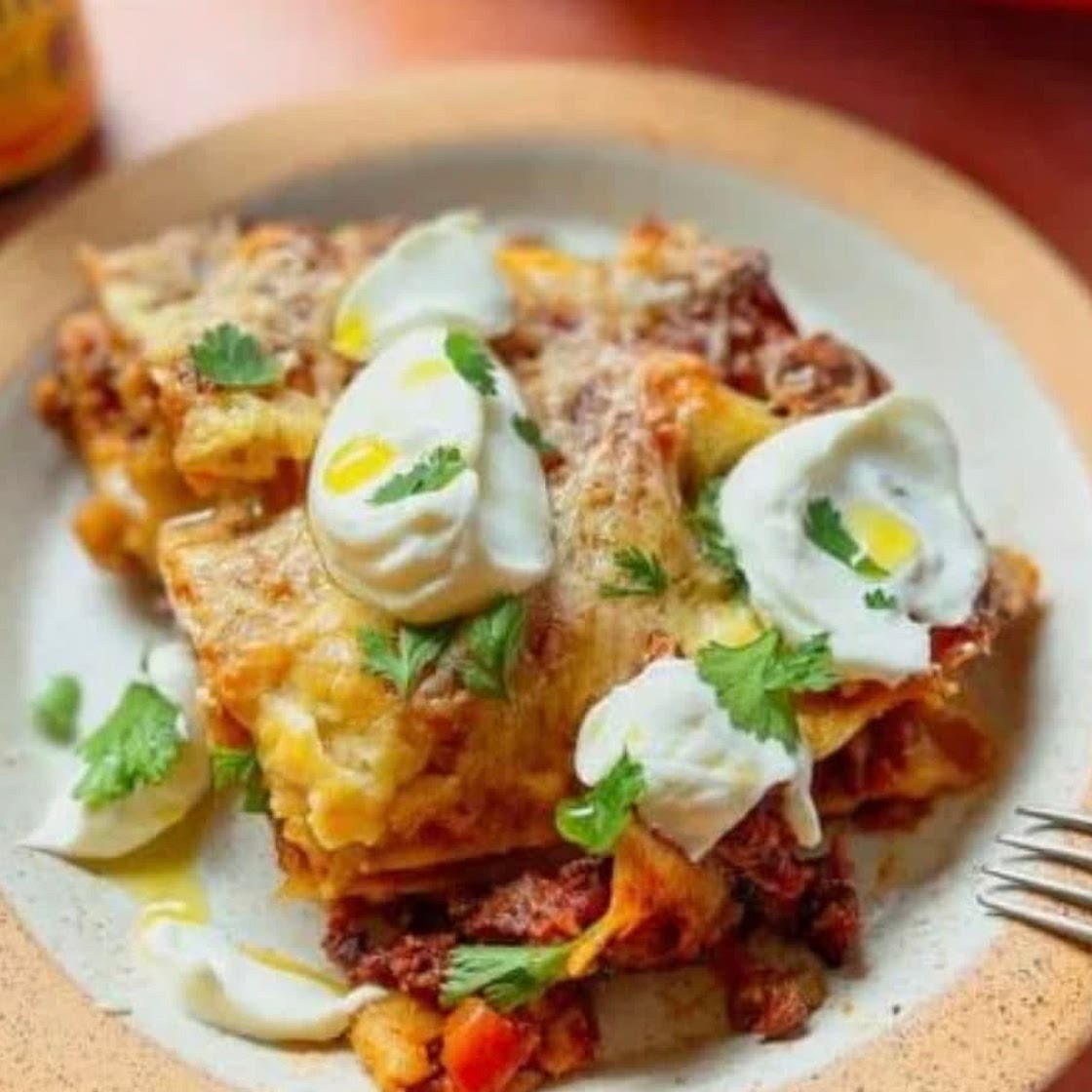 Mexican lasagna