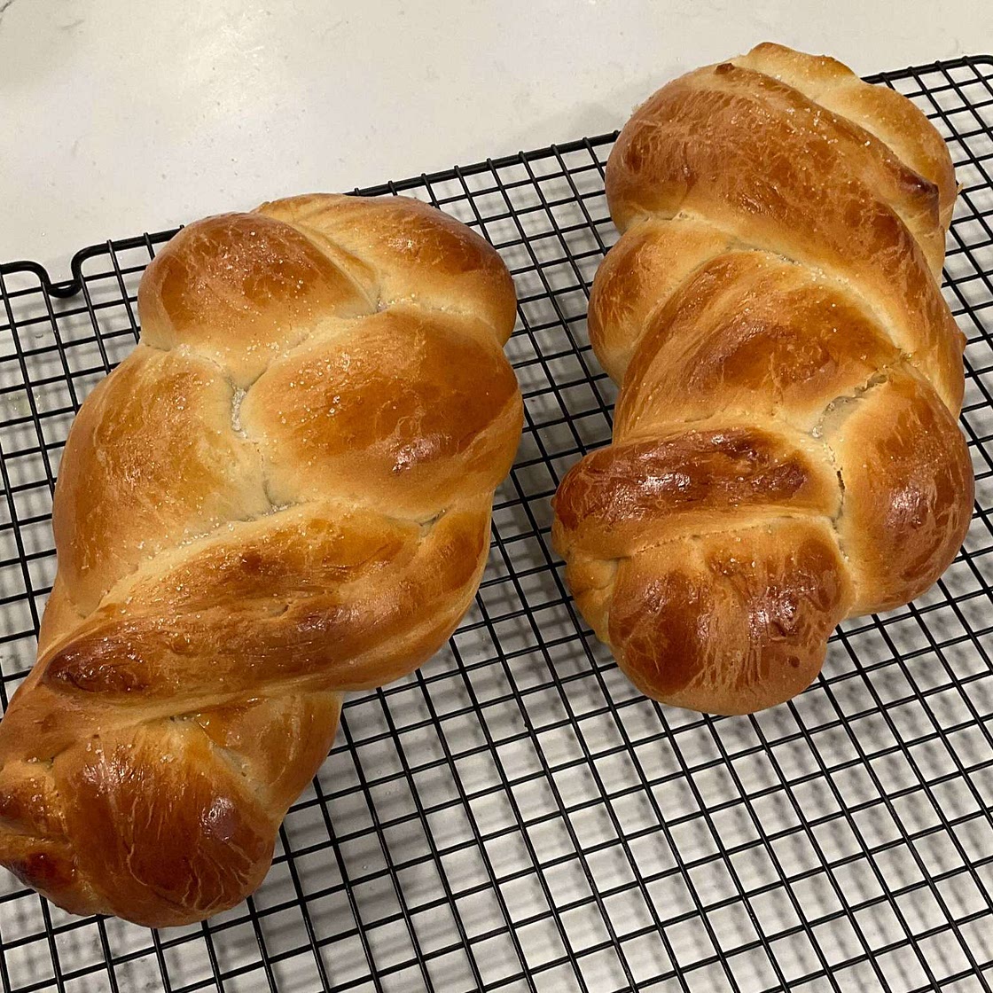 Challah Bread (2 loaves)