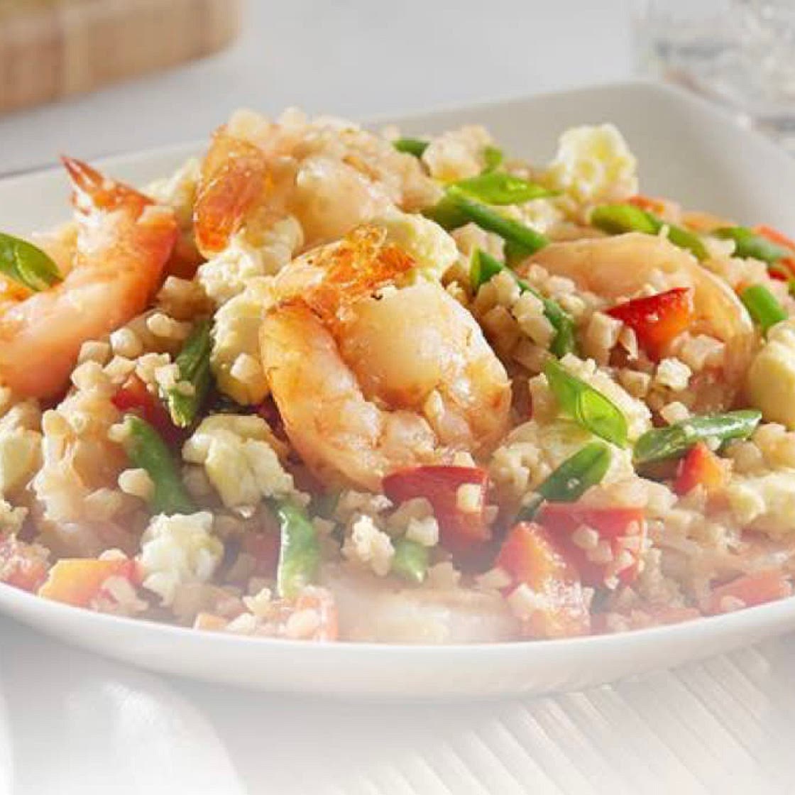 Shrimp or Chicken Fried " Rice"