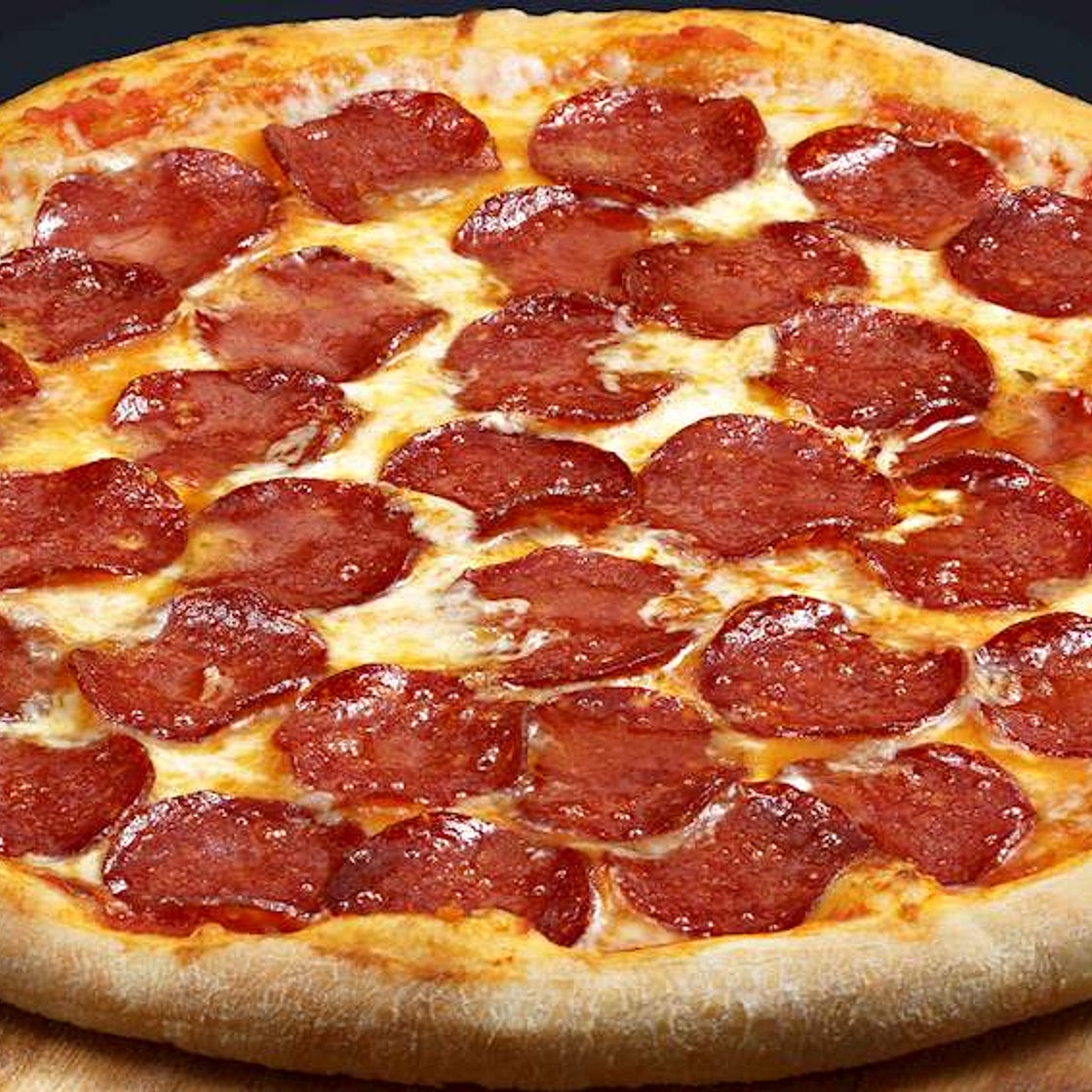 Homemade Pepperoni Pizza