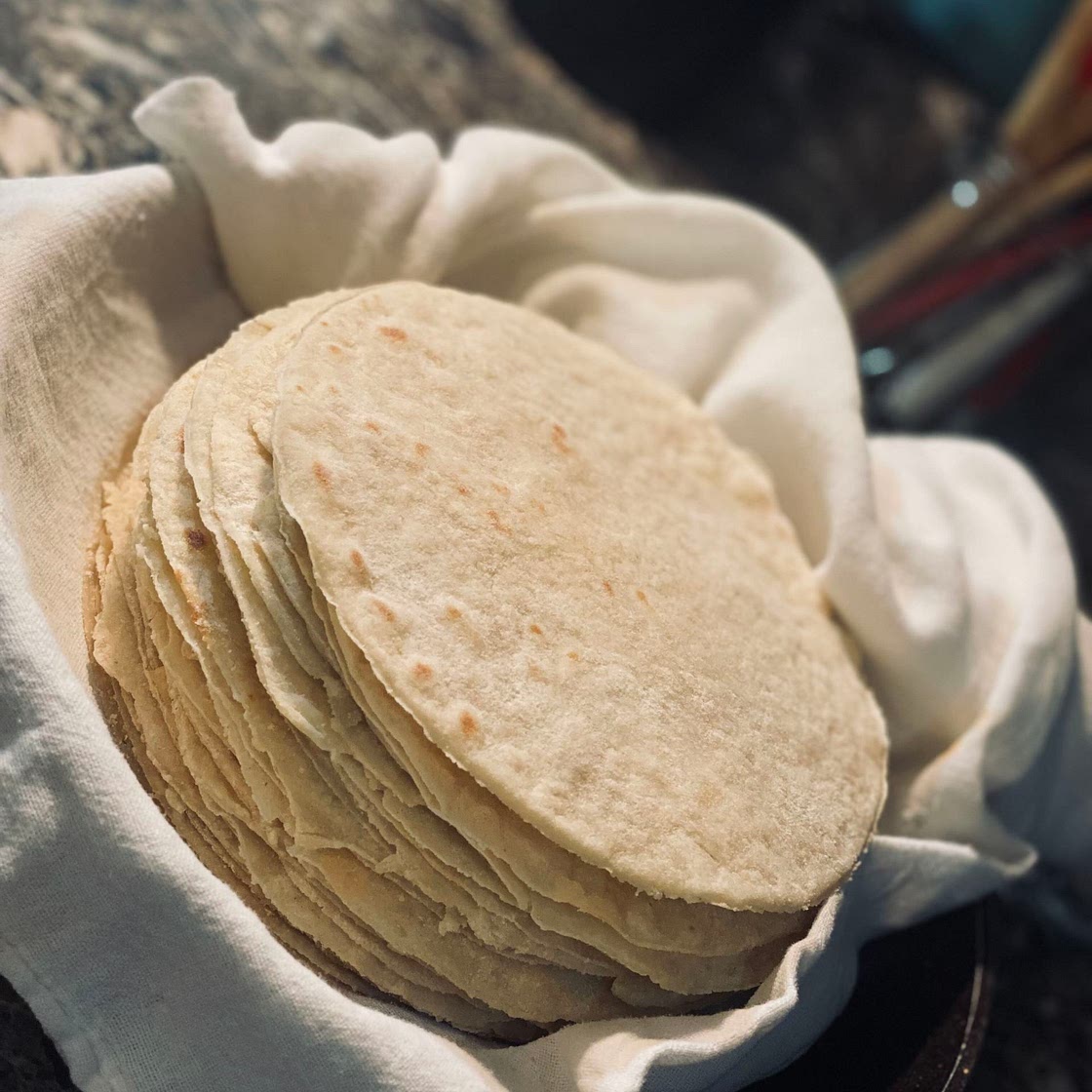 Easy Homemade Tortillas 