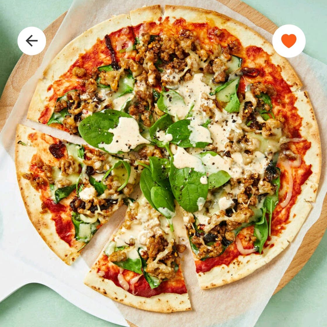 Peri Peri Pork Pizzas