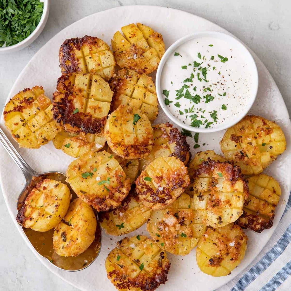 Roasted Parmesan Potatoes