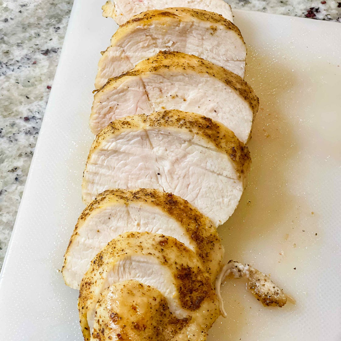 Juicy air fried chicken 
