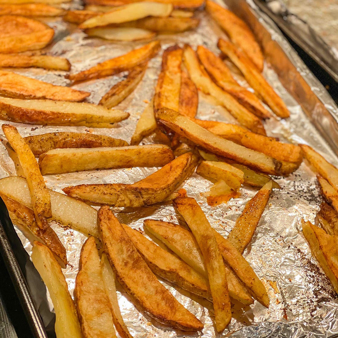 Oven baked fries 