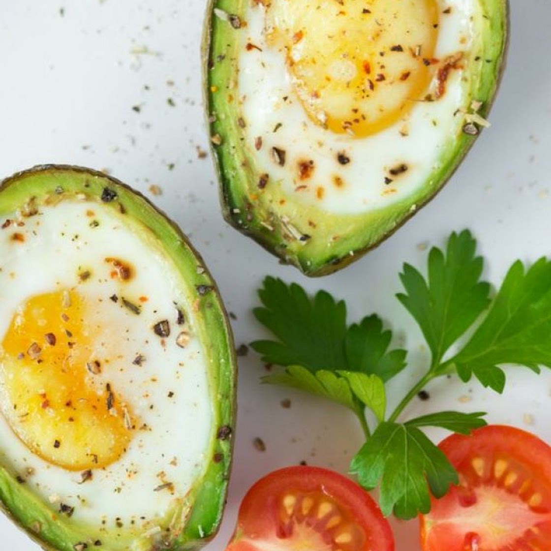 Avocado Baked Eggs