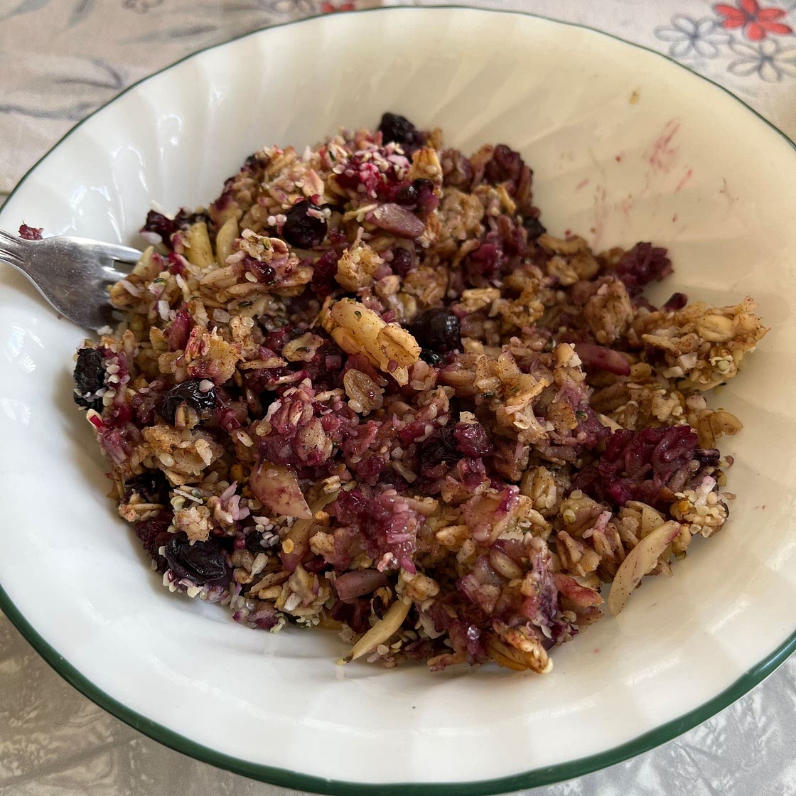Blueberry Baked Oatmeal