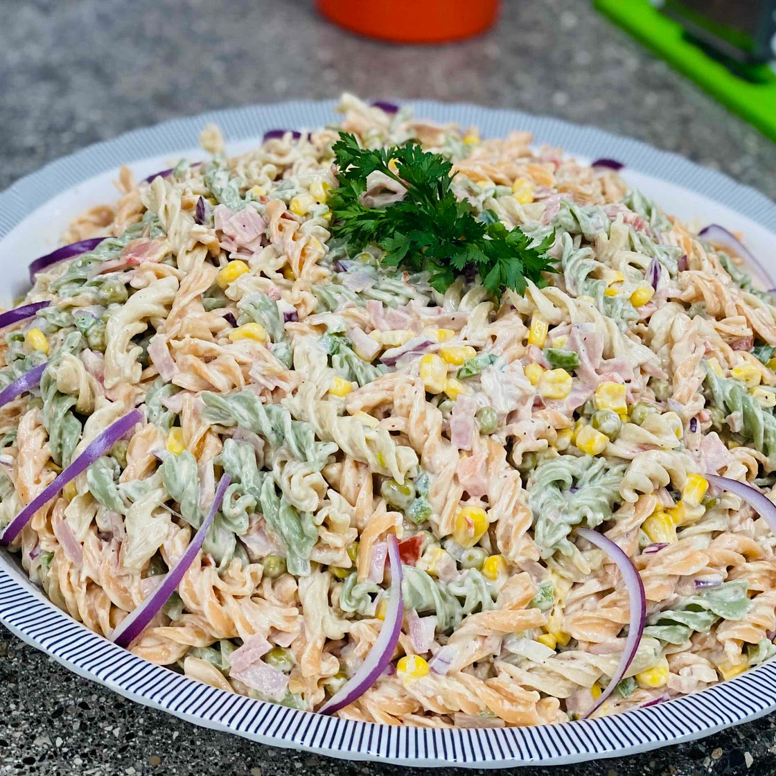 Haitian Pasta Salad 