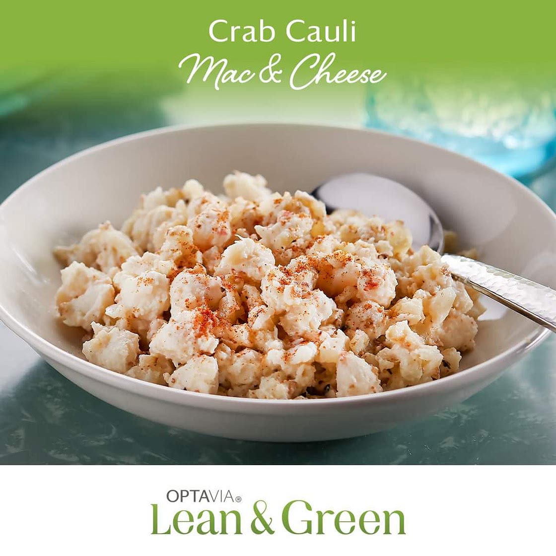Optavia Crab Cauli Mac & Cheese