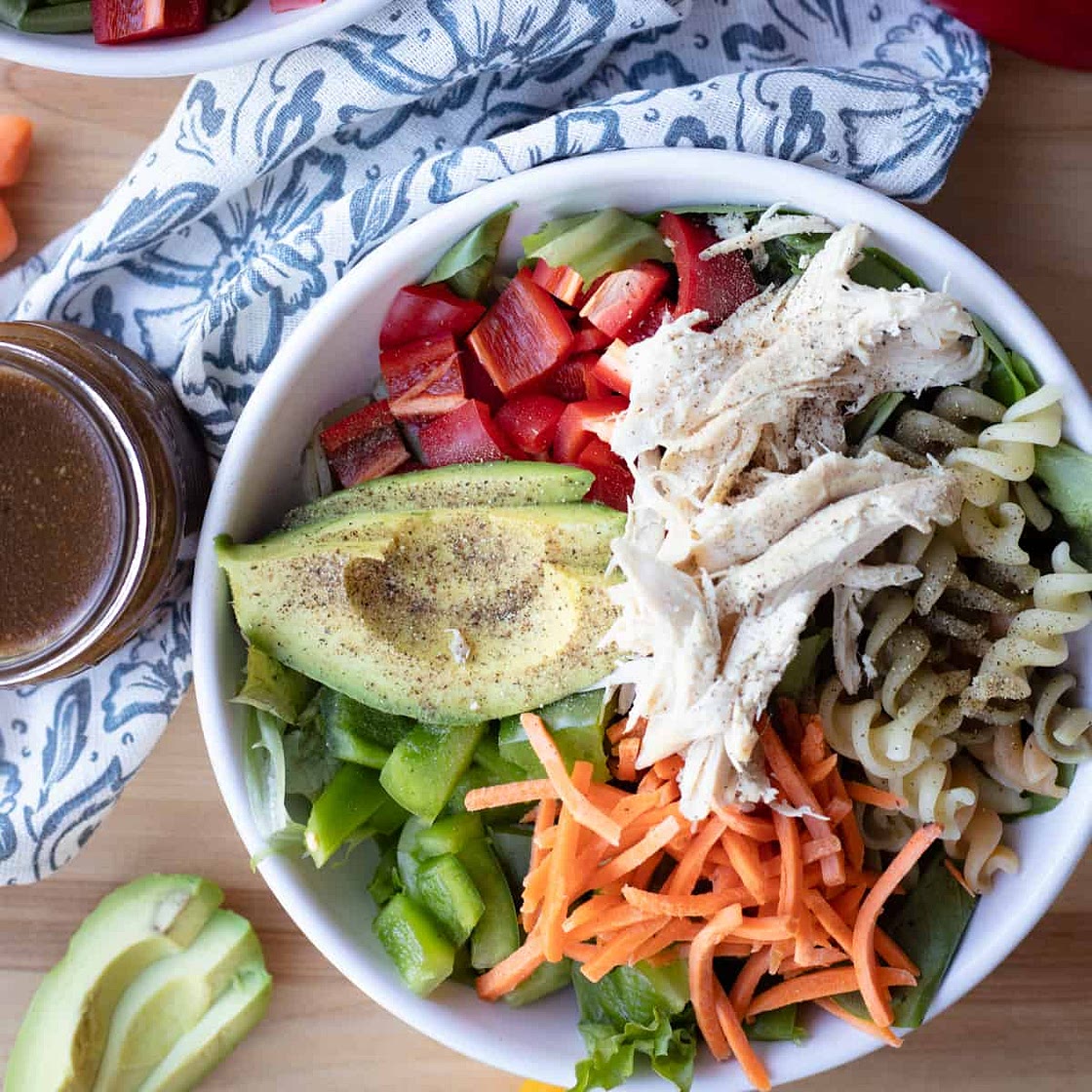 Rotisserie Chicken Garden Salad Recipe