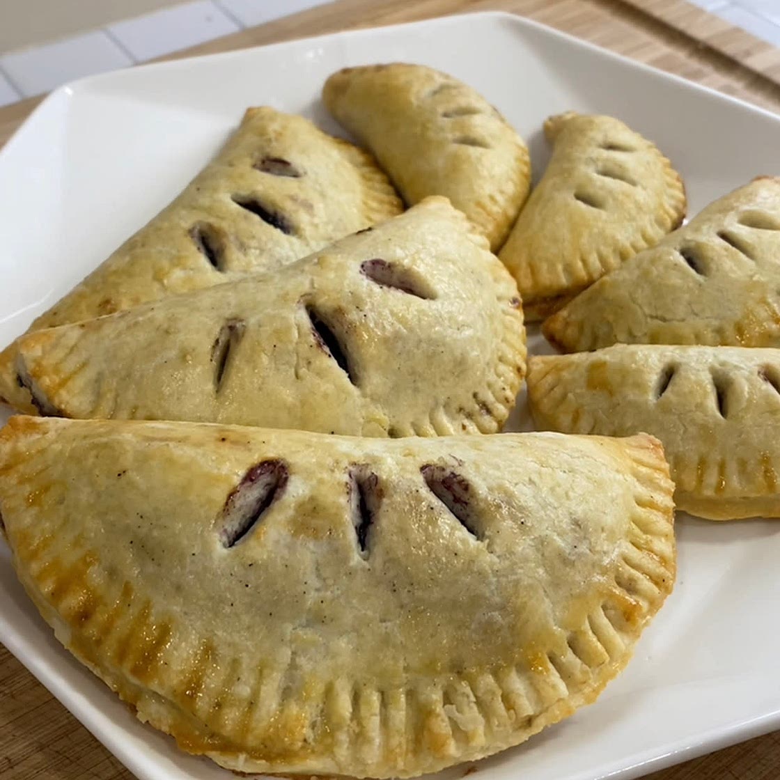 WIC Approved Blueberry Thyme Hand Pies