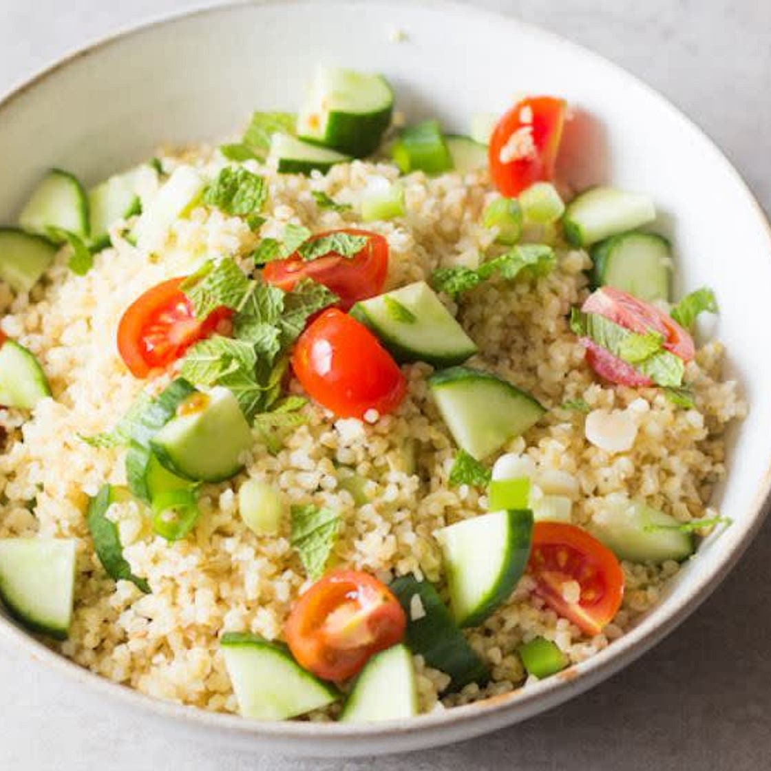 Dr. Barnard's Quinoa Tabbouleh