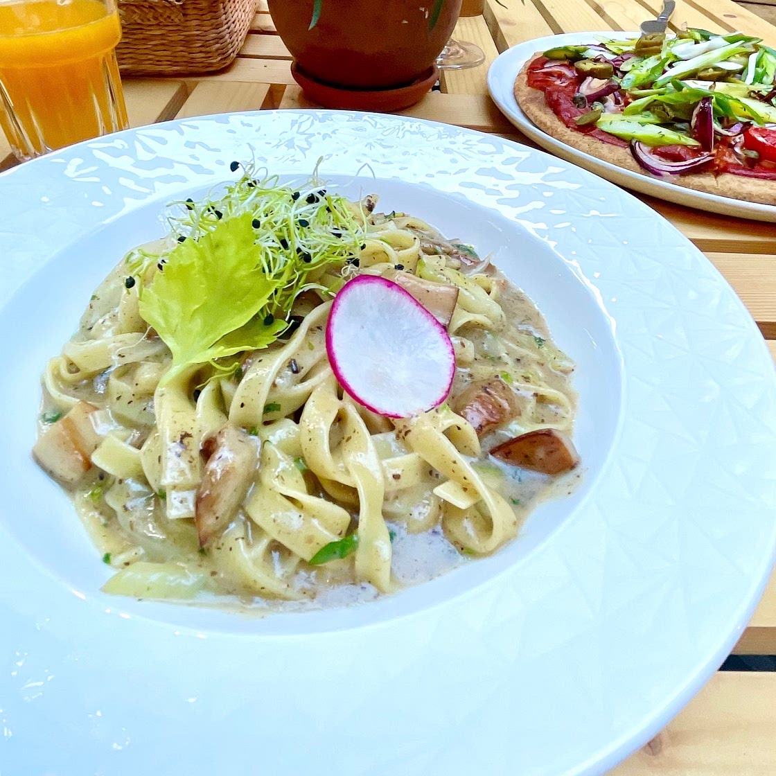 Tagliatelle z borowikami