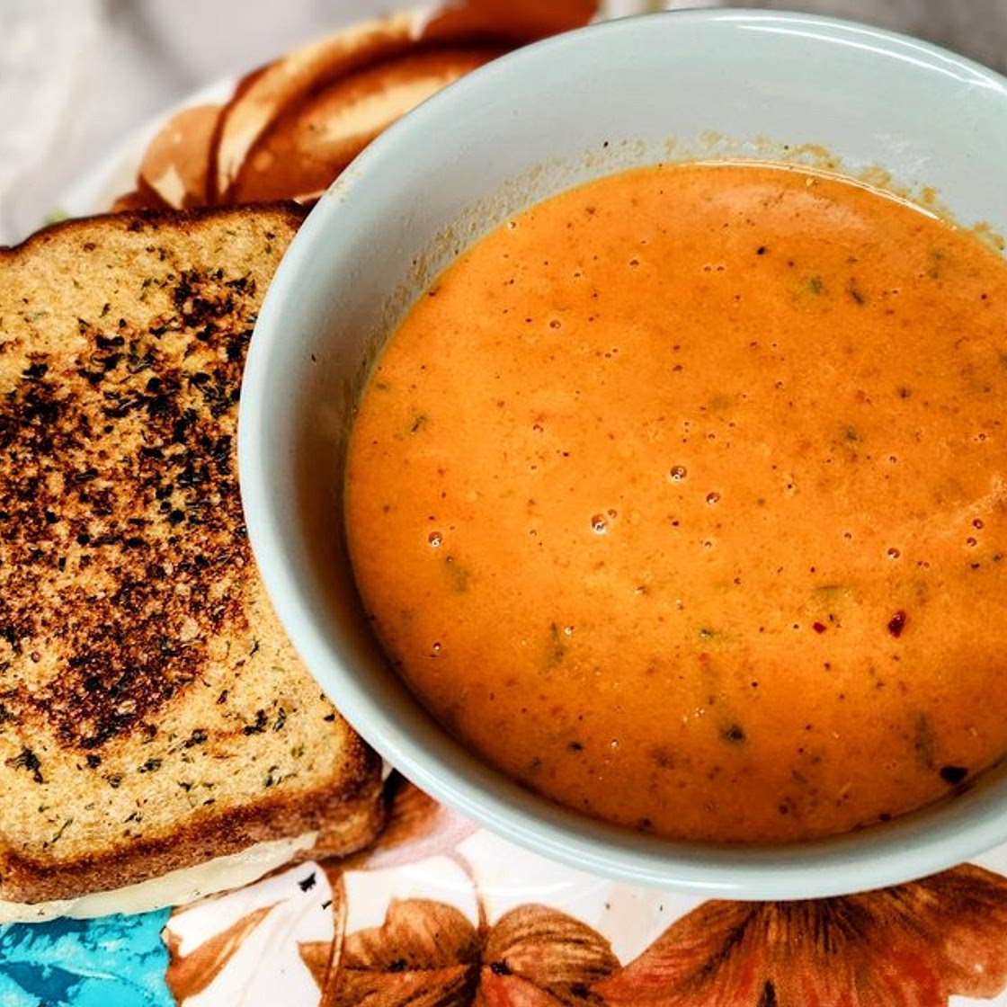Creamy Roasted Tomato Soup — Buzzed Eats