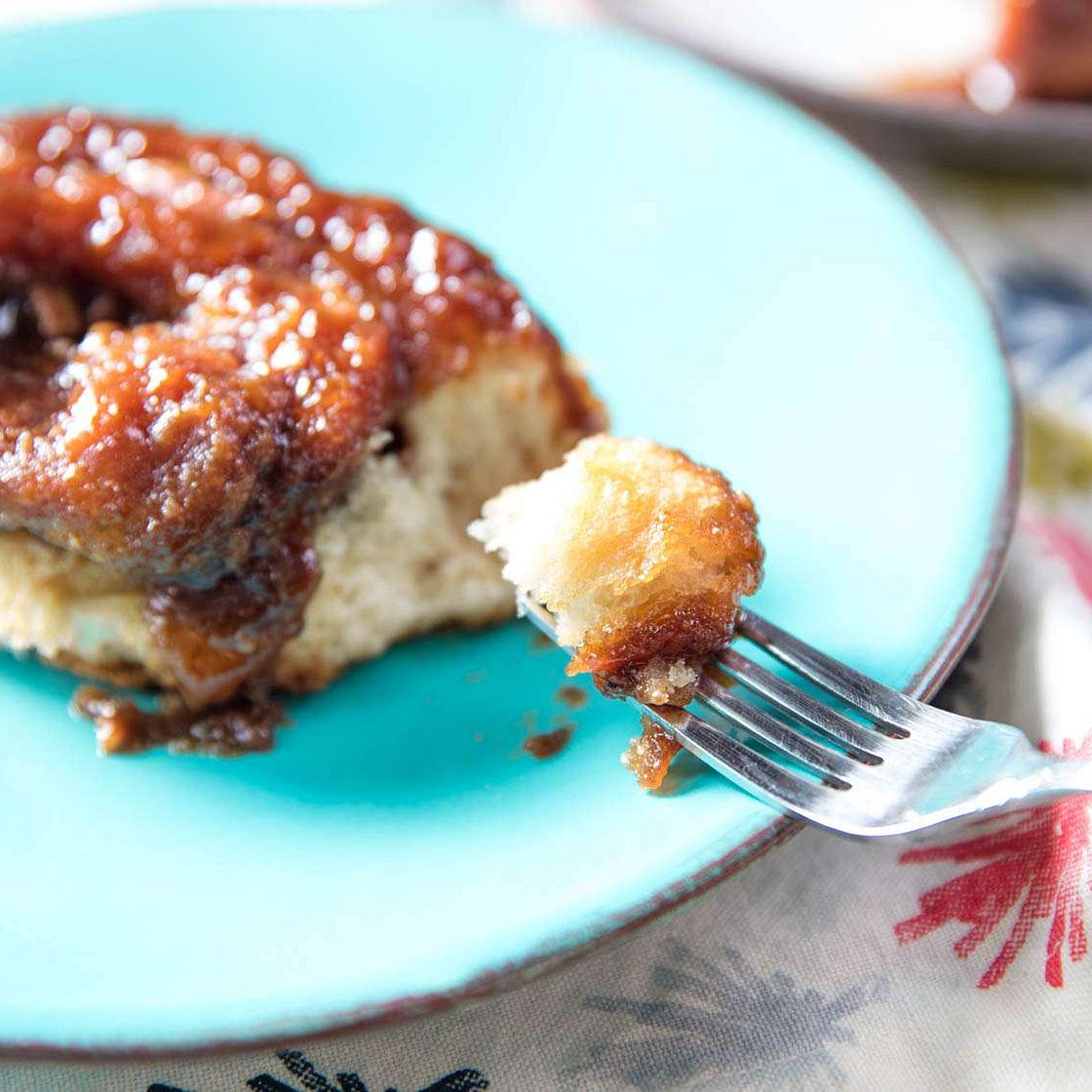 Double-Caramel Sticky Buns Recipe
