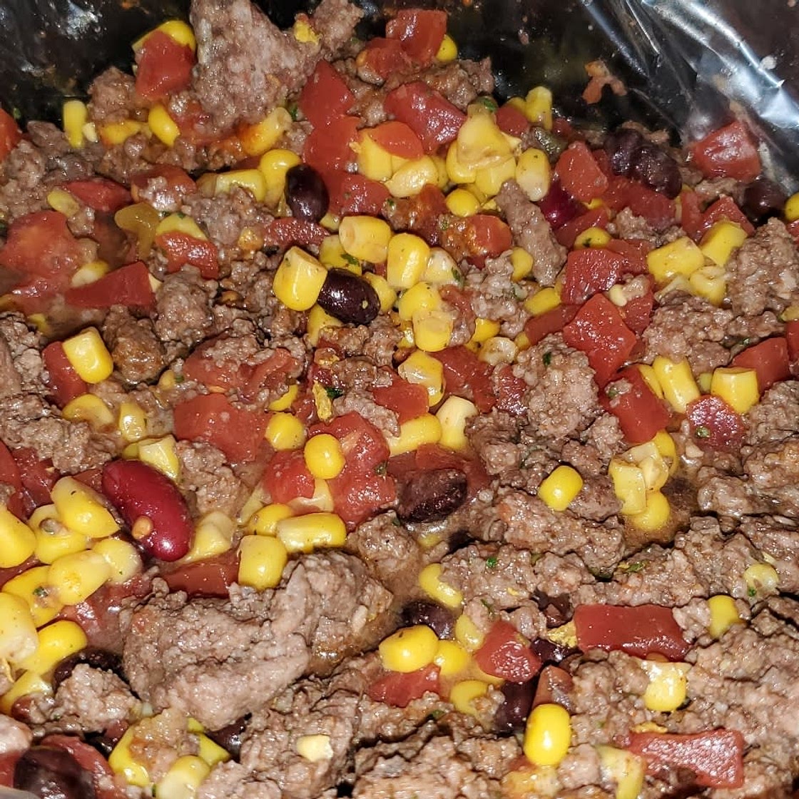Easy Crockpot Taco Soup Recipe