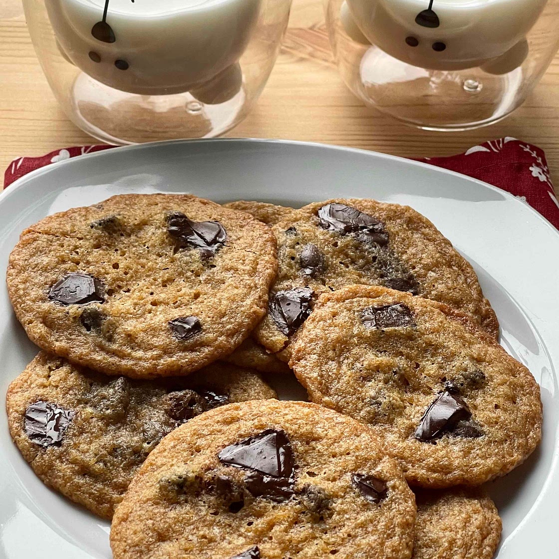 Chocolate chip sugar cookies 