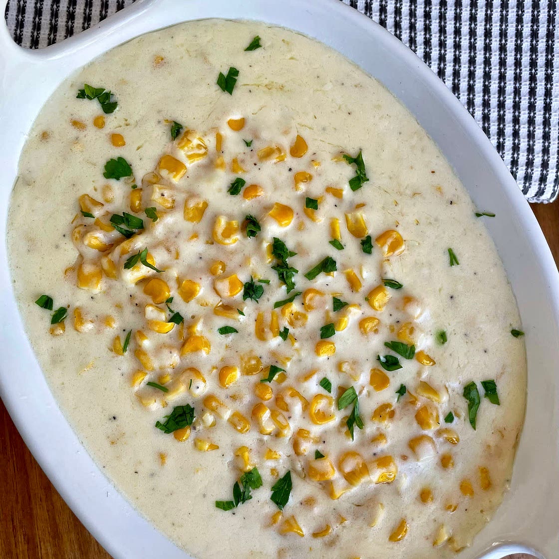 Creamed corn