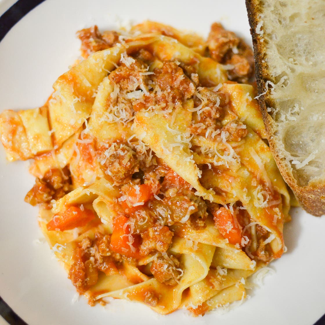 Wild Boar Ragù with Pappardelle