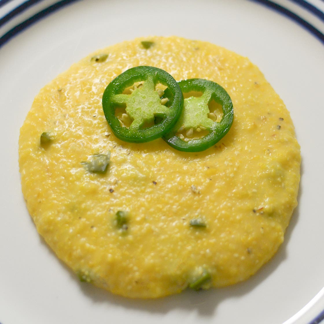 Jalapeño Cheddar Polenta